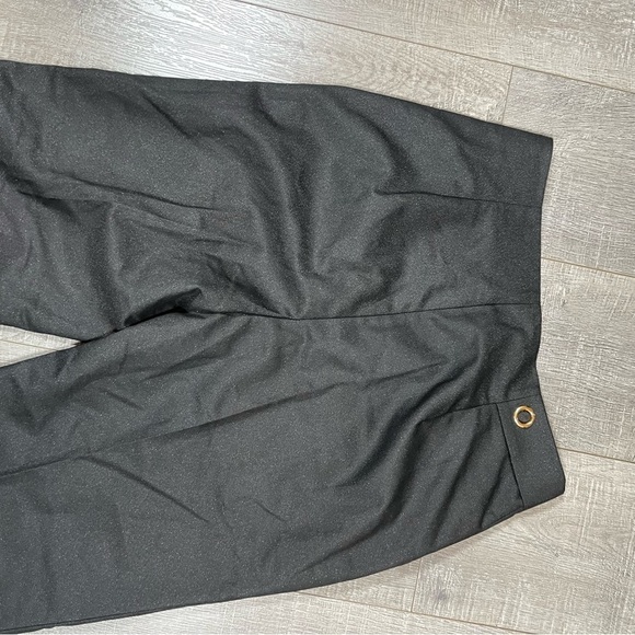 MOTF SHEIN Straight Leg Pant Work Size L black shimmer - Picture 10 of 14